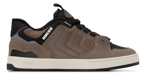 Tenis Hocks Skate Formiga 011 Cafe Preto - Original Marrom Preto E Bege Liso 42 Br